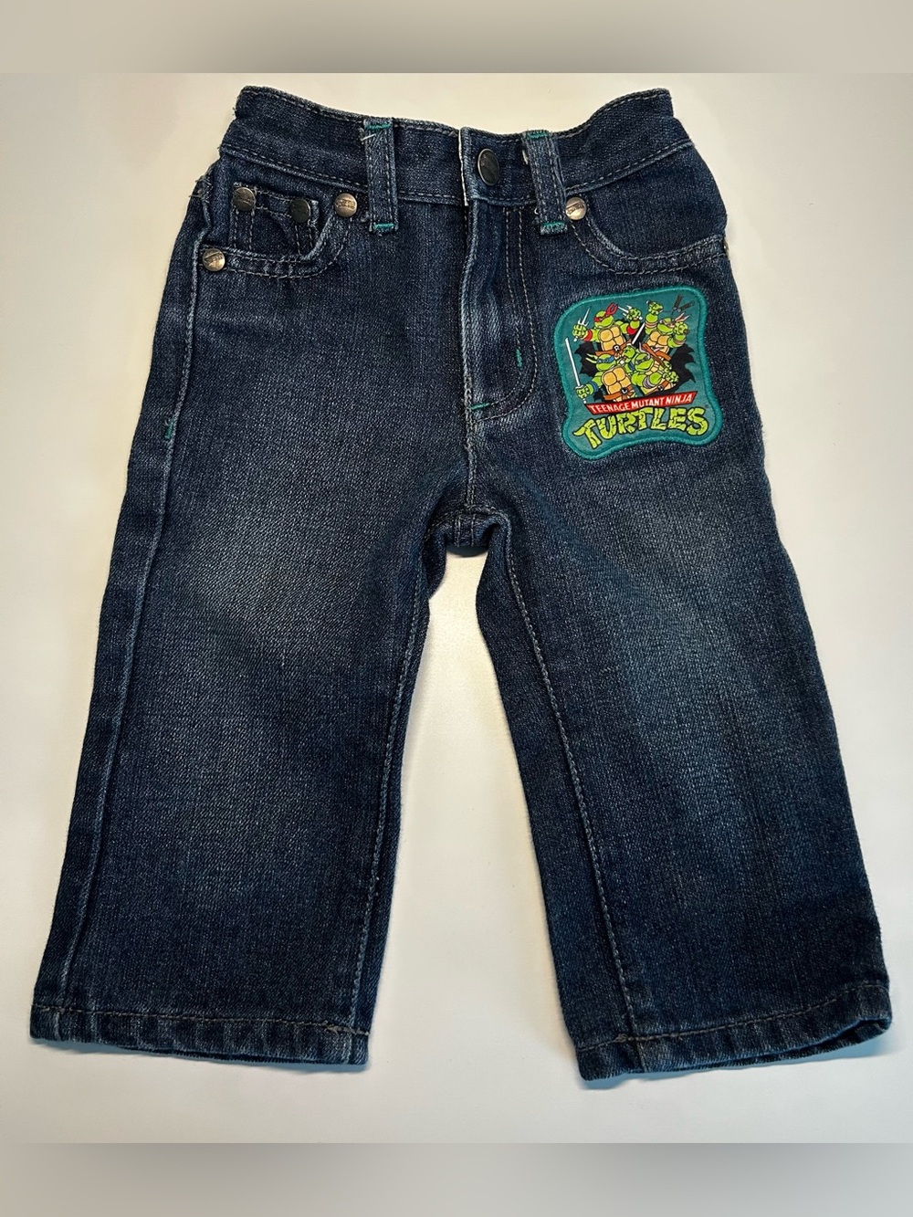 Nickelodeon Teenage Mutant Ninja Turtles 12M  Boys Blue Denim Jeans